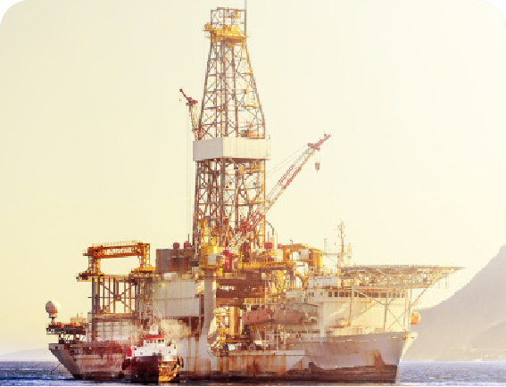 Supply of spare parts for drilling platforms